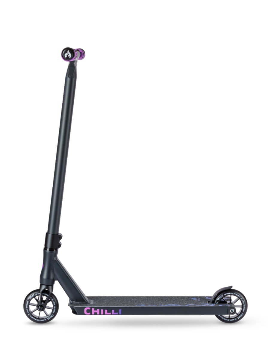 Chilli Pro Slim Curt Forcella Stunt-Scooter HIC – Kit Rullo + Cuffie Cromate - Foto 2