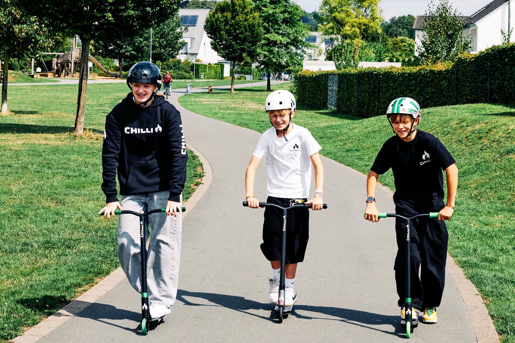 Chilli Pro Scooter Base - Black/Green