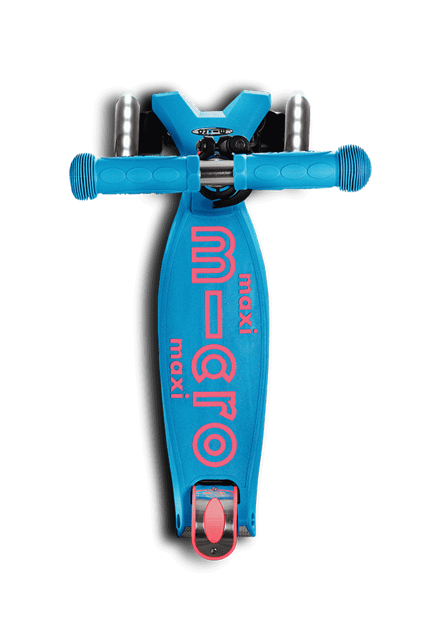 Patinete infantil Micro maxi Deluxe Led azul caribe :: Micro :: Juguetes ::  Dideco