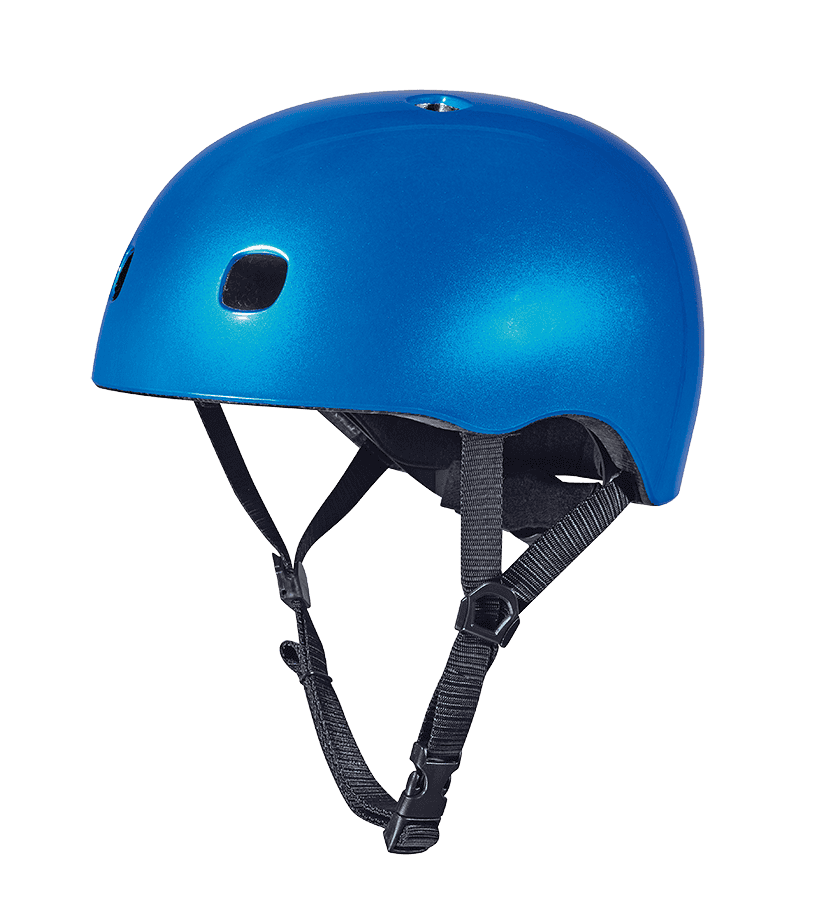 navy blue bike helmet