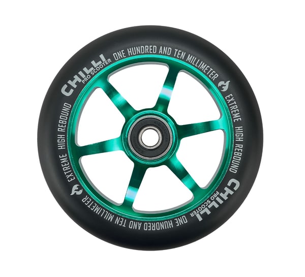 Chilli Wheel 5000 Series - 110mm - Green