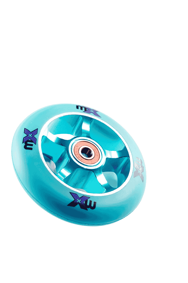 Micro Wheel 100 mm Blue