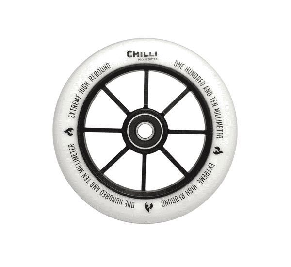 Chilli Wheel Base (S) and Rocky Series - 110mm - White