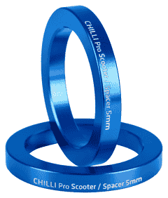 Chilli Spacer - 5mm - Blue