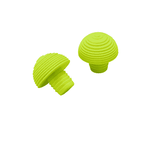 Handlebar End Caps Yellow Rocket 2.0