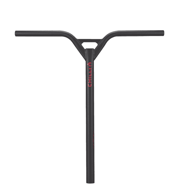 Chilli Y-Bar Wave Track Series - Steel 58/58 cm - Dark Grey/Red