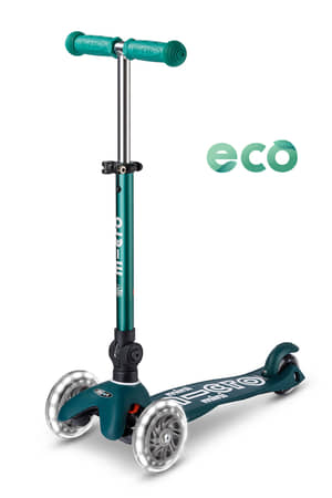 Mini Micro Deluxe Foldable ECO LED Green