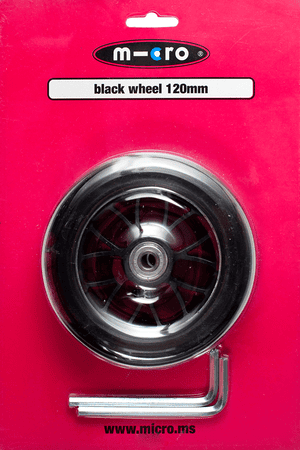 Micro Wheel 120 mm Black