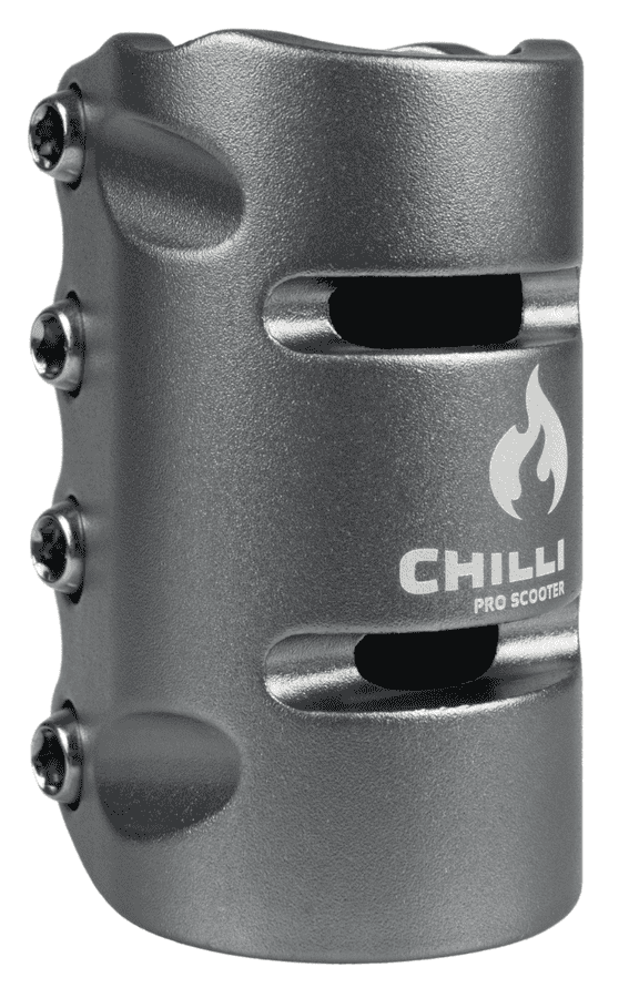 Chilli Clamp Double Slit - 4-Bolt SCS - Grey