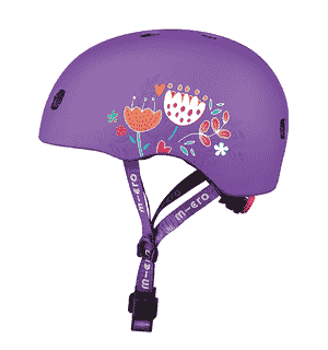 Micro Helm Floral Purple V2