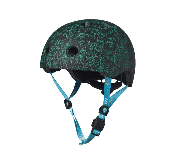 Micro casque Mandala Green-Blue M	