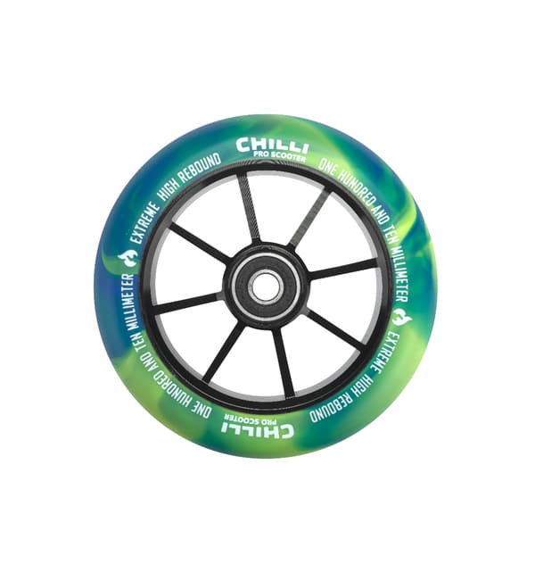 Chilli Wheel Jumpstart Series - 110mm - Blue/Yellow