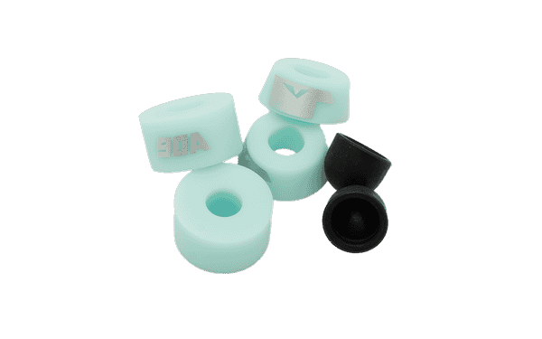 4x Bushings Tiffany Blue 90 Shore A And 2x Pivots (Set) Pumptrack & Cruiser