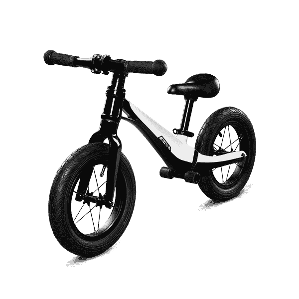 Micro Balance Bike Deluxe Pro Black / White