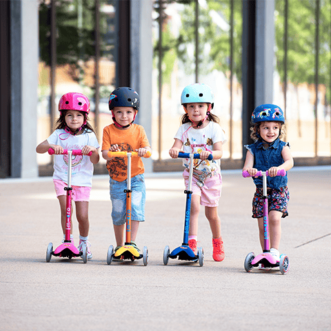 What are the advantages of Micro Scooters for children?