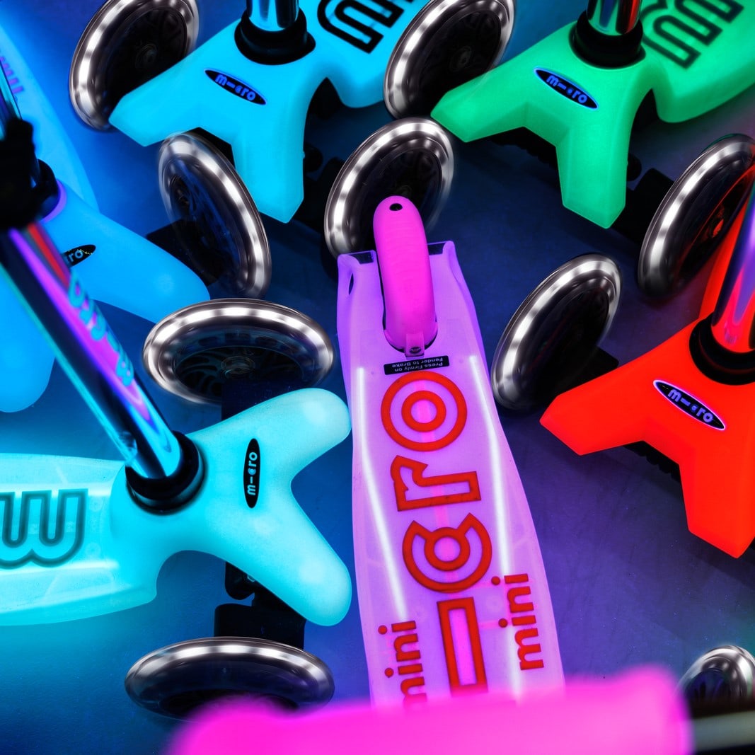 The new Mini Glow Scooter!
